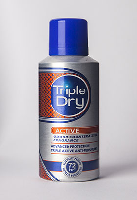 Triple Dry ACTIVE Men Spray antiperspirantti 150 ml