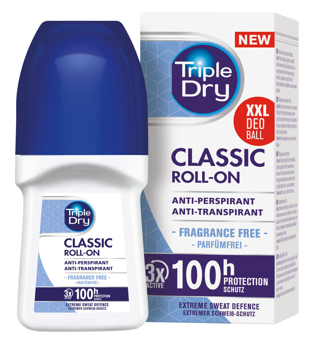 Triple Dry Classic 100h Roll-on antiperspirantti 50 ml